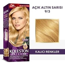 Wella Koleston Intense Saç Boyası 9/3 Açık Altın Sarısı - Salon Kalitesi