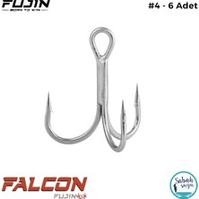 Fujin Falcon Super Anti Rust Üçlü Iğne #4 (6 Adet)