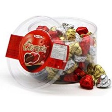 Tayaş Corazon Kalpli Fındıklı Çikolata 1 kg Kutulu