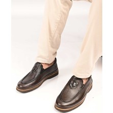 Bestello Bağcıksız Eva Taban Hakiki Deri Casual Ayakkabı 333-03 Erkek Ayakkabı