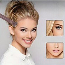 Akolife Kahve Renk Kaş Kaldırma Tokası - Kaş Göz ve Yüz Germe Bant- Ultra Güçlü Etki