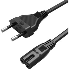 Güç Kablosu 1.5 Metre Ps2, Ps3, Ps4, Xbox One S, Radyo, TV Uyumlu Dayanıklı Elektrik Kablosu