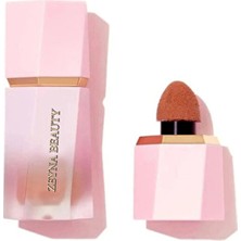 Color Bloom Birthday Suit Pembe Likit Sıvı Allık Işıltılı Uzun Süre Kalıcı Doğal Görünüm