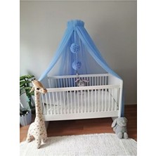 Bebek Beşik Cibinliği Tül Sineklik Ice Blue