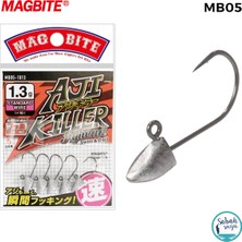 Magbite Ajikiller Jighead #10 1.3gr (5 Adet)