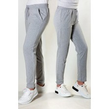 Comstar Unisex Slim Fit Çizgili Jogger - Çizgili Jogger