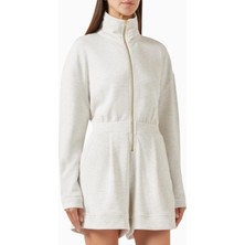 Varley Annika Doublesoft® Playsuit, Rahat ve Şık Beyaz Tulum