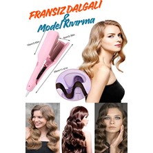 Esenliwe Profesyonel Wag Şu Dalgası Saç Maşası 32 mm Şekil Veren Fransız Maşa