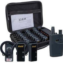 SanalAMCA Store Hello HL-27915 25'li Kulaklık Tipi Tur Rehber Sistemi Seti (100 Metre Menzil)