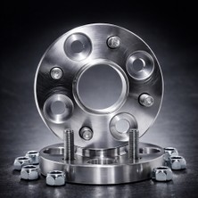 Honda City 4X100 2,5 cm - 2 Adet Spacer + Bijon Seti