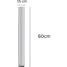 Utaylife 60 cm Pelet Soba Camı Füze Roket Sobaları ile Uyumlu Standart Cam