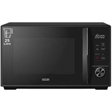 Uğur Mıkrodalga fırın siyah - Uef 25M Smd