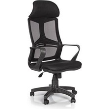  ev ve ofis çalışma sandalyesi oyuncu - yönetici koltuğu bilgisayar sandalyesi - arya siyah model