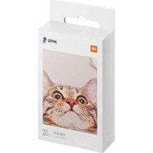 Mi Portable Photo Printer 2x3" Yedek Kağıt 50 Adet Orijinal Xiaomi Zınk Yapışkanlı Fotoğraf Kağıdı