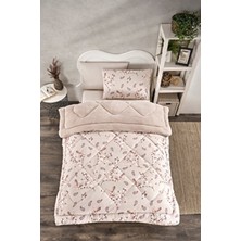 Marla Home Tek Kişilik Welsoft Yorgan Uyku Seti | Lastikli Çarşaflı | Bahar
