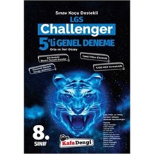 Kafa Dengi 8. Sınıf Lgs Challenger 5 Li Genel Deneme Kafa Dengi Yayınları