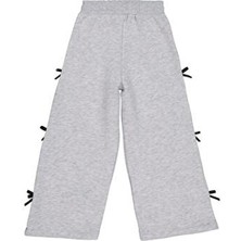 Civil Girls Civil Fiyonklu Baskılı Eşofman Altı Kadın 6-9 Yaş Uzun Gri Tekstil Malzeme ile Günlük Kullanım