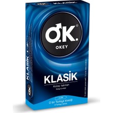 2 Adet Okey Klasik Prezervatif 10 Lu