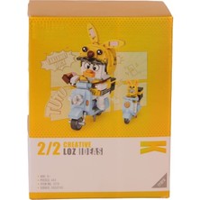 LZ-1676 Kurye Ördek 443 Parça Block Oyuncak