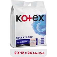 Kotex Regl Gece Külodu 2’li 12 Paket (24 Adet)