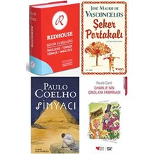 Redhouse Yayınları Ortaöğretim Sözlüklü Okuma Seti 1 (4 Kitap Set) & Redhouse Büyük Elsözlüğü KOD:007 & Şeker Portak...