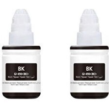 Canon GI-490 Muadil Siyah Mürekkep 2'li - Pixma G1400/G1410/G1411/G1416/G2400/G2410/G2411/G2415