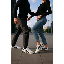 Etayger Unisex Kışlık Su Geçirmez Kaydırmaz Taban Günlük Çift Ayakkabı Ortopedik Tarz Spor Ayakkabısı