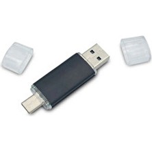 Golden Tech 2 In 1 Çift Taraflı Type-C USB 2.0 32 GB USB Bellek