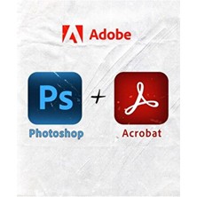 LisanSSeriaL Adobe Acrobat Pro Dc ve Photoshop Ömür Boyu Dijital Lisans ( Windows )