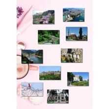 Tasarımistan Trabzon Magnet Seti 10 Adet 6x9 cm Fotoğraf Baskısı Kalitesinde