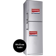 Tasarımistan Retro Fenerbahçe Tabelası 10X15 cm Mıknatıslı Magnet