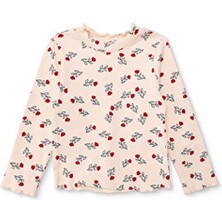 Ebebek Hello Baby Hellobaby Kız Bebek Uzun Kol Tshirt Kaşkorse Bisiklet Yaka Uzun Kol