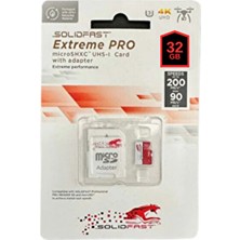 Umsn Solidfast 32GB Microsd Kart - 32 GB Hafıza Kartı Adaptörlü