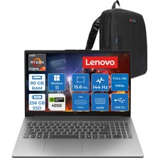 Lenovo Loq 15ARP10E Amd Ryzen™ 7 7735HS 80GB Ddr5 256GB SSD Rtx™ 4050/6GB 65W 15.6" Fhd (1920X1080) IPS 300NITS  144Hz WIN11PRO Gaming Bilgisayar 83S00030TRP26+ZETTAÇANTA