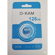TekRenk Market 128 GB Mikro SD Hafıza Kartı O-Kam Okam Solar Wifi Kameralara Uyumlu Yüksek Hız