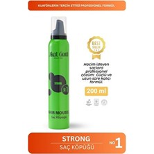 Akat Gardi Saç Köpüğü Strong 200ML Yeşil No:1