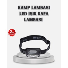 Teknodayım Gece Balıkçılığı Için Ultra Parlak Şarjlı Kafa Lambası | 4 Işık Modu + USB Şarj
