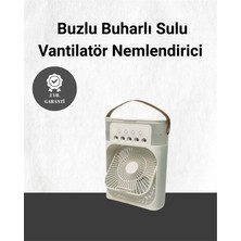 Teknodayım Spreyli Mini Masaüstü Fan | 500ML Su Hazneli, 3 Kademeli Soğutucu