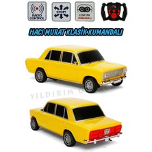 Yıldırım Oyuncak Uzaktan Kumandalı USB Şarjlı Ful Fonksiyon 24 cm Efsane Hacı Murat Klasik Araba