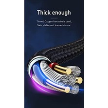 Storemax Mcdodo CA-6960 3in1 Lightning-Micro-Type-C Şarj Kablosu 3A 1.2m Siyah