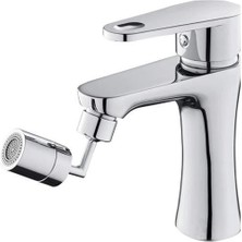 Zaya Home Buffer®  720 Derece Dönebilen 4 Filtreli Tüm Musluk Tipleri Ile Uyumlu Montaj Aparatlı Musluk Başlık