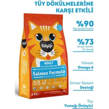 Kittylife Somonlu Super Premium Kısırlaştırılmış Kedi Maması 2kg