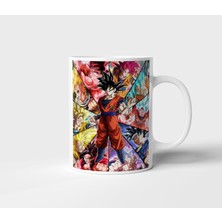Dragon Ball Anime Tasarım Kupa - Hediyelik Kupa - Baskılı Kupa