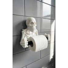 To Design Lab Iskelet Temalı Tuvalet Kağıdı Askısı