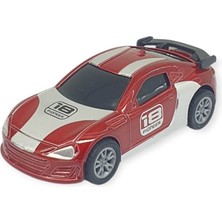 Çek Bırak Metal Küçük Arabalar 8 cm - SH40031 - Kırmızı (Lisinya)