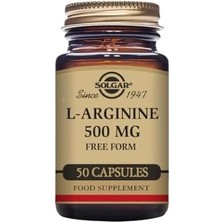 Solgar L-Arginine 500 Mg 50 Kapsül