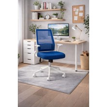 Markaelz Luna Ofis/çalışma Sandalyesi Beyaz Katlanır Kollu Çift Mekanizmalı