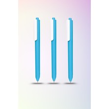 Egesta 3 Adet Jel Mavi Mürekkepli Tükenmez Kalem Set – Akıcı Yazım, Şık Tasarım