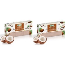 El Yapımı Doğal Banyo Sabunu Hindistan Cevizi 3 * 150 gr x 2 Adet (Toplam 6 Adet)