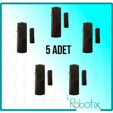 Robotix RB-4444S Siyah Kapı Pencere Alarmı 5 adet
